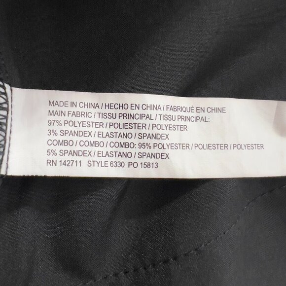 Eloquii Women's Plus Black Straight Pants 16 - Picture 9 of 10